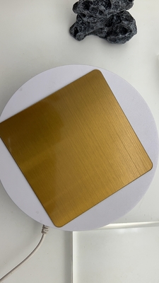 Red Gold Foshan China Stainless Steel Sheet Metal Hot Sale K.S.A