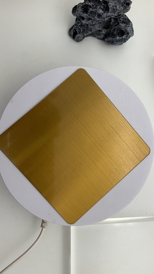 Red Gold Foshan China Stainless Steel Sheet Metal Hot Sale K.S.A
