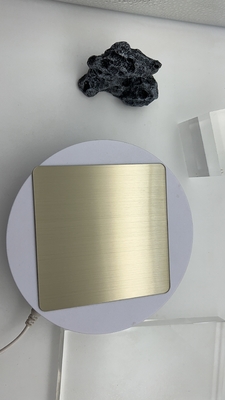 Spray Finish Embossing Wood Grain Transfer Printing Laser Film Stainless Steel Sheet