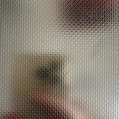 1.0MM Worm Bark Pattern Stainless Steel Sheets Plates Durable SS Embossed linen finish Coil For Elevator