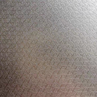 1mm 1.5mm 5mm Thickness Stamped 4*8FT 4*10 Silver Color Embossed Stainless Steel Sheet With Pattern Finishes