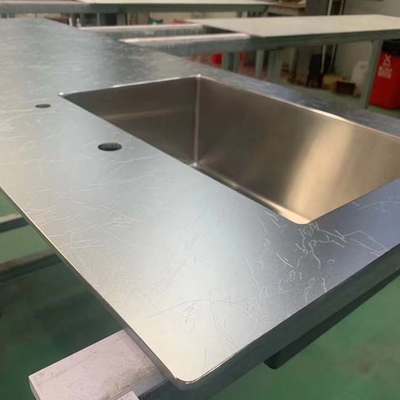 SUS 304 316L Custom Size Anti-Scratch Stainless Steel Sheet For Countertops