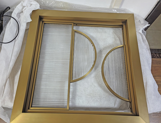 Manual Metal Arc Welders Sheet Partition Stainless Steel Fabricating PVD Coating Detector Metal