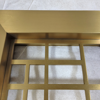 Manual Metal Arc Welders Sheet Partition Stainless Steel Fabricating PVD Coating Detector Metal