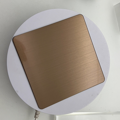 Ceramic Coating Furniture Lighting Fixtures Gold Rose Gold PVD Colours Stainless Steel Sheet Surface