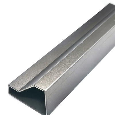 Black Sandblasting Surface OEM Metal Building Material Stainless Steel Edge Trim Tile