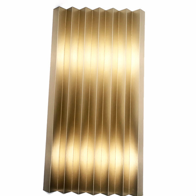 304 Custom Rose Gold Bronze Color Vibration Brushed Finishing Surface 316L Stainless Steel Tile Trim For Wall Cladding Interior Decoration