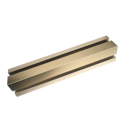 Zr Brass Color Stainless Steel Tile Trim Corner Trim For Interior Decoration