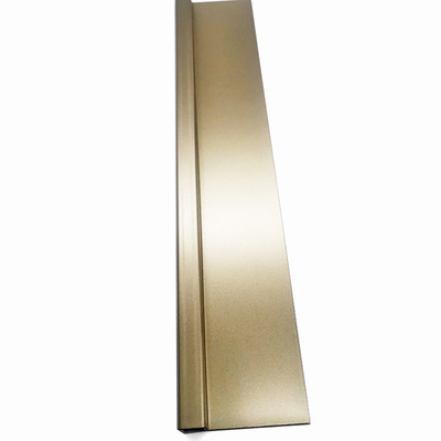 Colored Metal Stainless Steel Edge Trim Tile 0.5--3mm Thickness