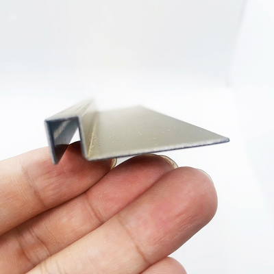 Colored Metal Stainless Steel Edge Trim Tile 0.5--3mm Thickness