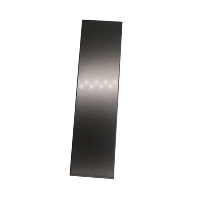 Bead Blasted Black Color Stainless Steel Trim Strip For Glass Partiton