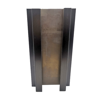 Black Decorative Inside Wall Floor Strip Edging Ceramic Flexible Stainless Steel Metal Round Edge Metal Tile Trim