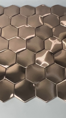 Stainless Steel Screen Partition frame glass Ceramic Mosaic Tiles