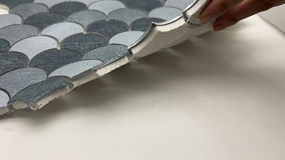 Designs Square Shape Porcelain Ceramic Mosaic Tile Hexagon Mosaic Surface Glass Mosaic Tile For