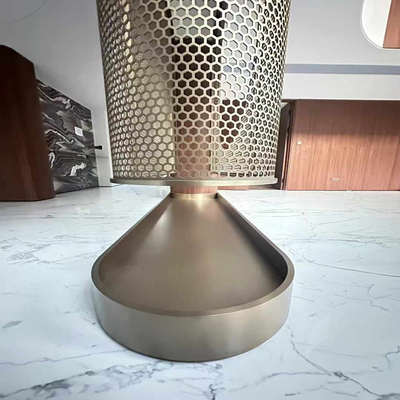 Screen Partition SS304 Steel Balls And Brass Parts Stainless Steel Stamping Parts