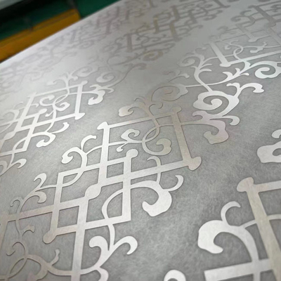 SUS Customized Grade 304 Sliver Etched Surface Stainless Steel Elevator Panels