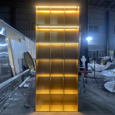 Custom Decorative Stainless Steel Screens Panels Outdoor Interior Garden Hotel Home Panels Screen Laser Cut Metal Dividers Panel