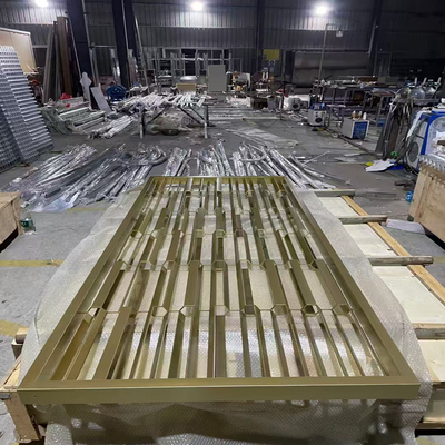 Joyeria En Stainless Steel Screen Partition Stainless Steel Table