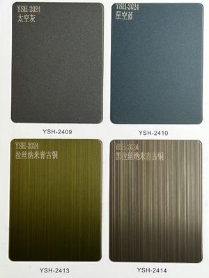 0.3 To 3Mm Thickness Color Stainless Steel Sheet Sample Book For Decoration