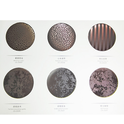Color 304 Antique Brass Mirror Etching Stainless Steel Sheet For Wall Panel