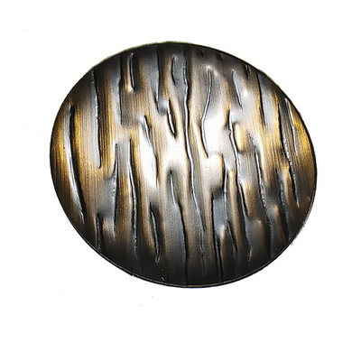 Antique 304 Gold Etching Super Mirror Color Stainless Steel Sheet For Wall Cladding Panel