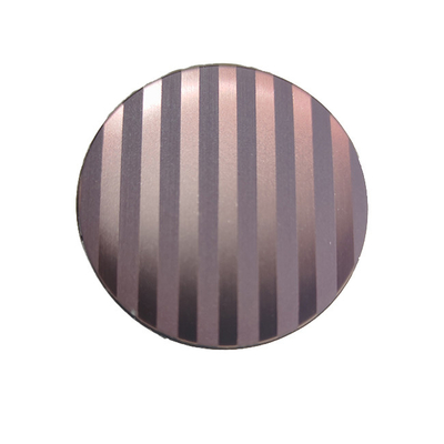 Stainless Steel Antique Finish Panel Copper Stainless Steel Distressed Sheet For Engineering Project Decoration