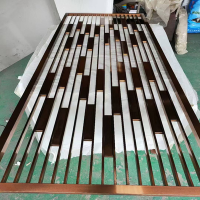 Aluminum Carving Design Metal  Stainless Steel Screen Partition & Room Divider