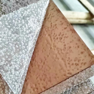 Handmade Hammer Pattern Stainless Steel Sheet For Art Design