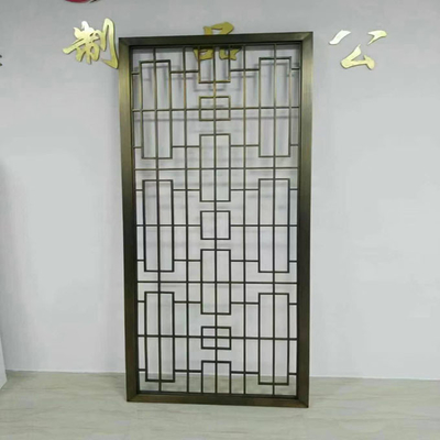 Stainless Steel Screen Partition Durable And Customizable Room Divider For Interior Design In Hotels Restaurants