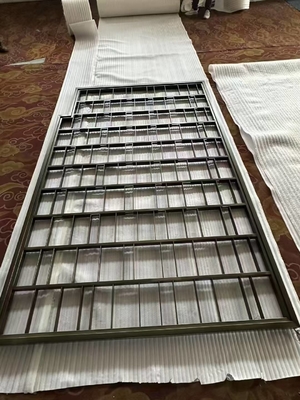 MIRROR POLISHED STAINLESS STEEL ARTISTIC SCREENS CUSTOM SIZES