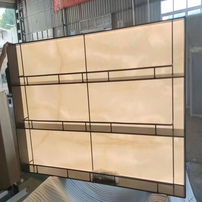 Customized Metal Stainless Steel Black Gold Living Room Display Cabinet Bookshelf