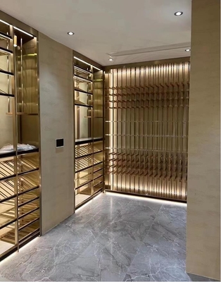 Elegant And Durable Stainless Steel Wine Cabinets For Wine Storage Needs