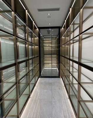 Elegant And Durable Stainless Steel Wine Cabinets For Wine Storage Needs