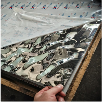 ISO 4*8ft/4*10ft/ Customized Stainless Steel Sheet PVD Vacuum Plating Titanium BA/NO.4 304 Steel Sheet