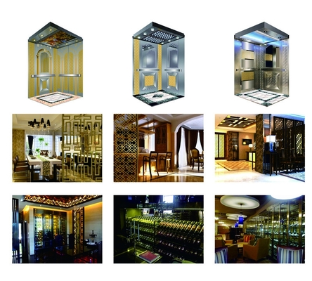 Decorative  201 304 316  Etched Mirror 8K Base Color Stainless Steel Sheet For Elevator