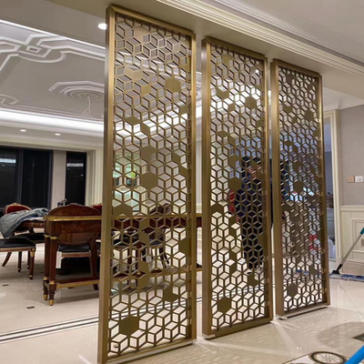 LASER-CUT CUSTOM DESIGN STAINLESS STEEL PANELS 4*8ft / 4*10ft