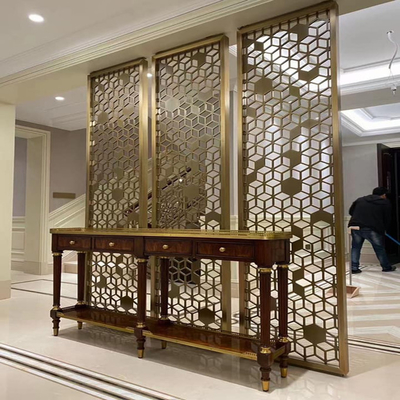 LASER-CUT CUSTOM DESIGN STAINLESS STEEL PANELS 4*8ft / 4*10ft