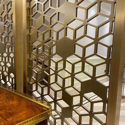 LASER-CUT CUSTOM DESIGN STAINLESS STEEL PANELS 4*8ft / 4*10ft
