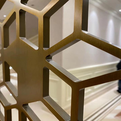 LASER-CUT CUSTOM DESIGN STAINLESS STEEL PANELS 4*8ft / 4*10ft