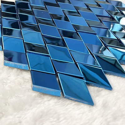 Metal Mosaic Tile Sheets Mirror Stainless Steel For Elegant Decor