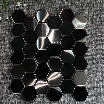 Sophisticated And Timeless Stainless Steel Mosaic Tiles For Classic Designs