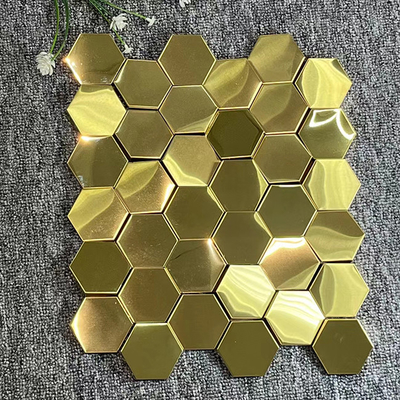 Sophisticated And Timeless Stainless Steel Mosaic Tiles For Classic Designs