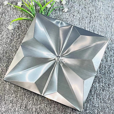 CUSTOMIZED PVD STAINLESS STEEL MOSAIC PATTERNS FOR INTERIOR DECORATION MATERIALS ARE AVAILABLE IN VARIOUS COLORS
