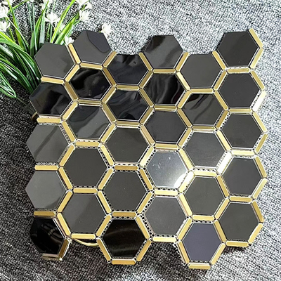 GB/JIS/AISI/DIN/SUS Standard Stainless Steel Mosaic Tiles for Interior Walls