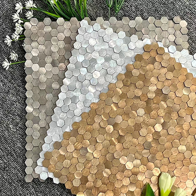 Customizable Stainless Steel Mosaic Tiles Unique and Personalized Designs