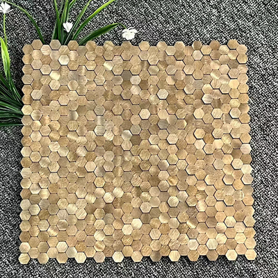 Customizable Stainless Steel Mosaic Tiles Unique and Personalized Designs