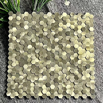 HIGH-END STAINLESS STEEL MOSAIC BACKGROUND WALL STICKERS SUITABLE FOR MODERN AND SIMPLE STYLE HOTELS/VILLAS/SHOPPING MALLS