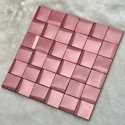 İyi bir fiyat. ASTM paslanmaz çelik mozaik fayansları Arkaplan 300*300 Ayna bitirme metali çevrimiçi