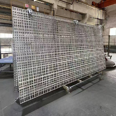 Customized Hollowed Laser Cut Panels Stainless Steel Screen Partition For Modern Interior Design And Decoration
