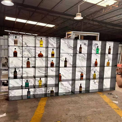 İyi bir fiyat. Sus304 201 316 Yüksek End Özellik Şarap Dolabı Ekranı LED ile Özel Mağazalar çevrimiçi